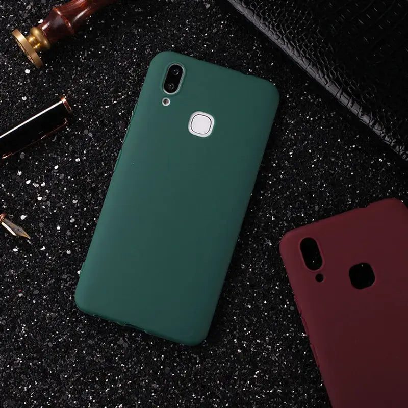 Ultra Thin Matte TPU Case For VIVO V9 Y85 Luxury Business Candy Soft TPU Phone Back Cover Coques Y85 V 9 Protective Fundas Capas (2)