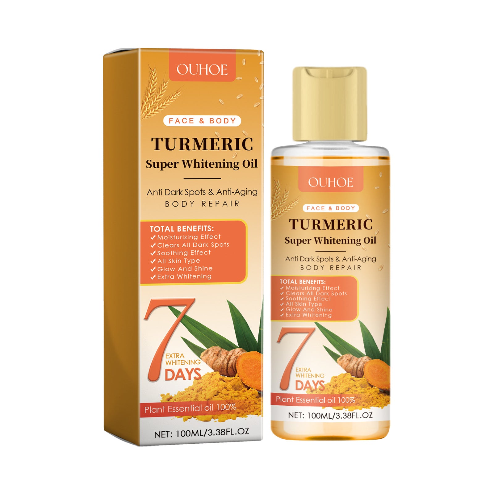 Turmeric Whitening Skin Oil Skin Repair 1d0dd5-b6.myshopify.com