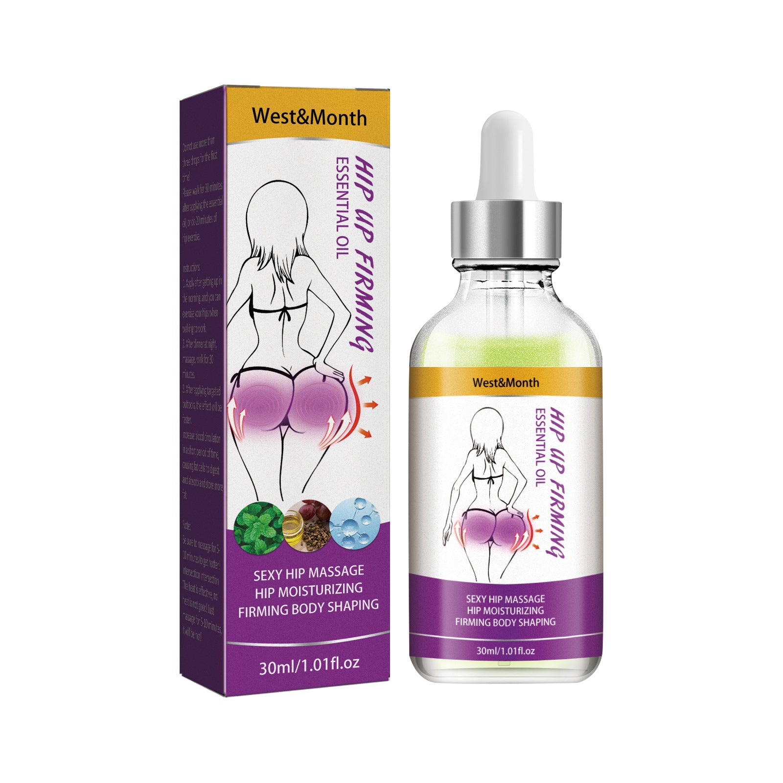 Hip Lifting Essential Oil Tightens And Lifts The Curve Of The Buttocks 1d0dd5-b6.myshopify.com