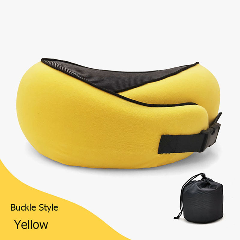 Travel Neck Pillow Non-Deformed Airplane Pillow Travel Neck Cushion Durable U-Shaped Travel Memory Cotton Nap Neck Pillow 1d0dd5-b6.myshopify.com