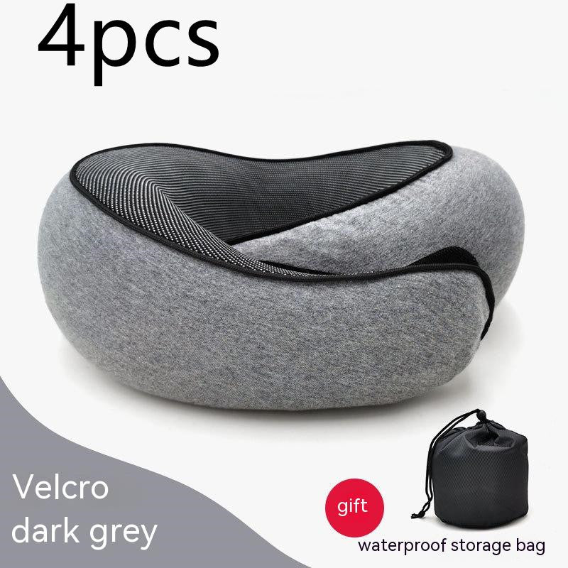 Travel Neck Pillow Non-Deformed Airplane Pillow Travel Neck Cushion Durable U-Shaped Travel Memory Cotton Nap Neck Pillow 1d0dd5-b6.myshopify.com