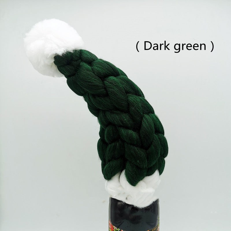 Super Thick Iceland Yarn Christmas Hat Christmas Tree Decorative Hat