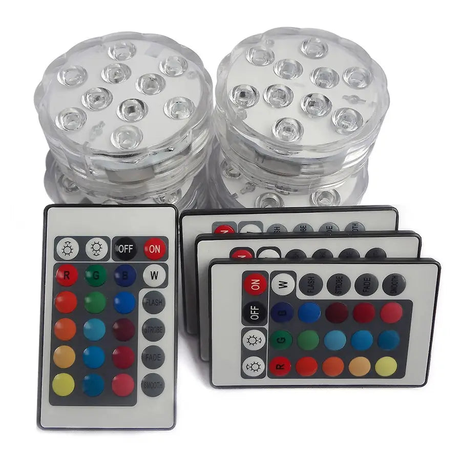 LED Remote Control Diving Light Waterproof Candle Light