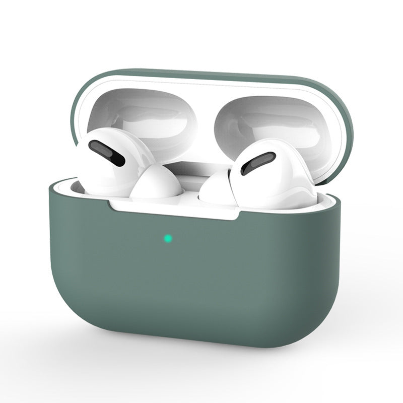 Compatible With Apple AirPods Pro Silicone Protector - Green - Electronics