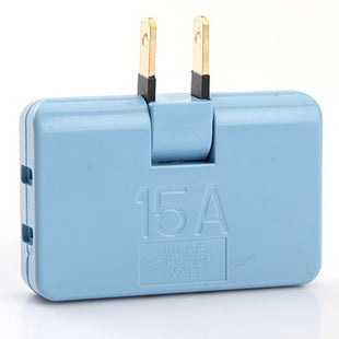 Compatible with Apple One To Three Power Conversion Plug - Blue - Electronics