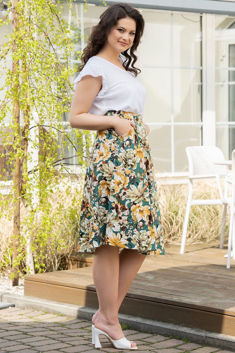 Plus size Skirt Karko