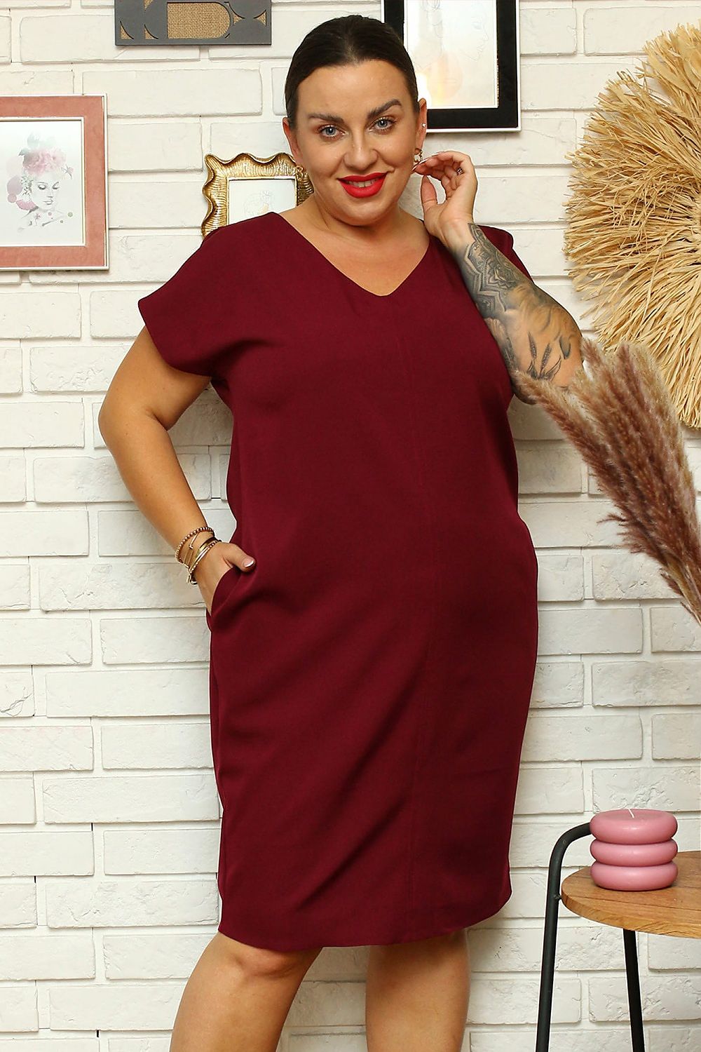 Plus size dress Karko