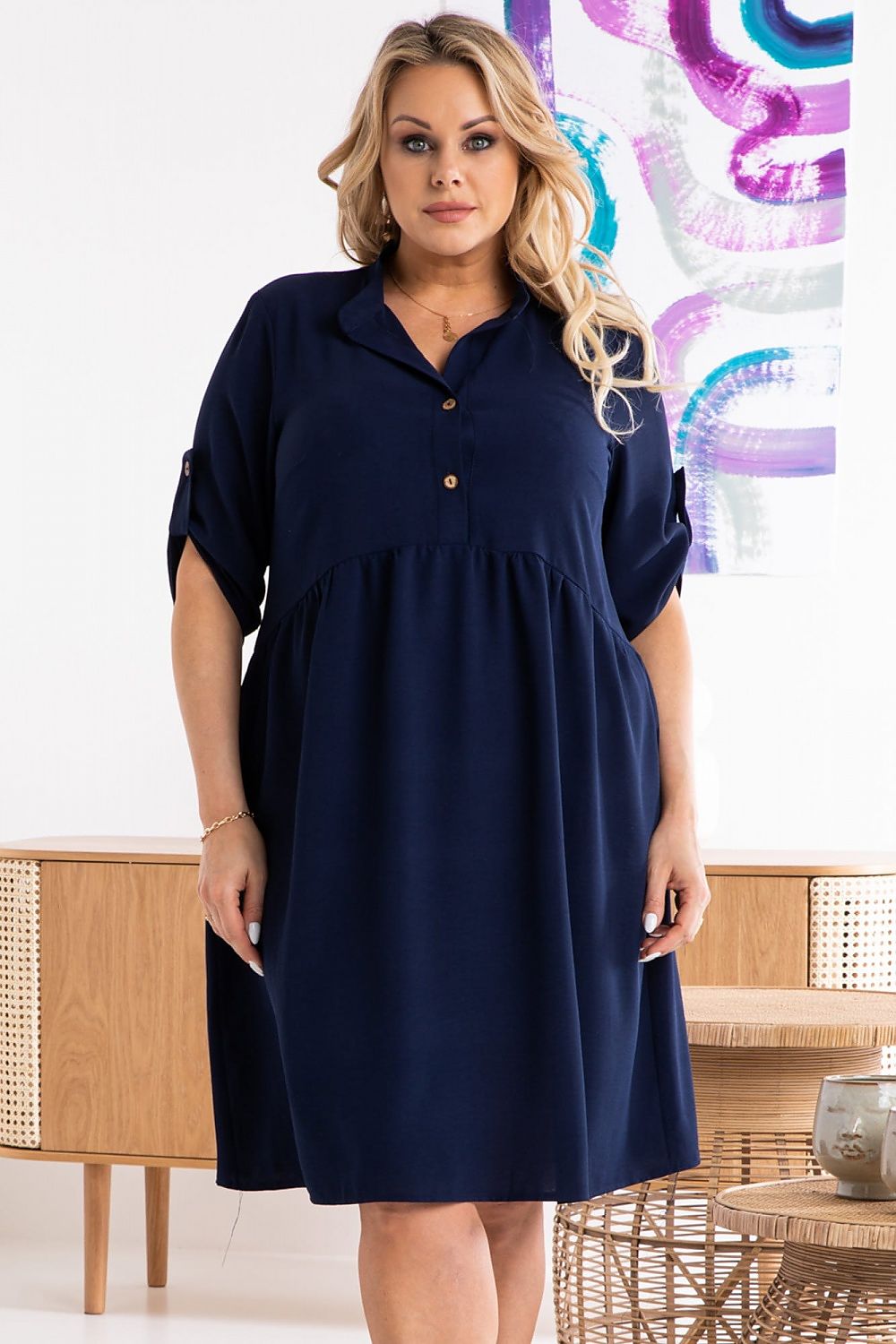 Plus size dress Karko