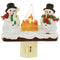 Snowman And Campfire Night Light