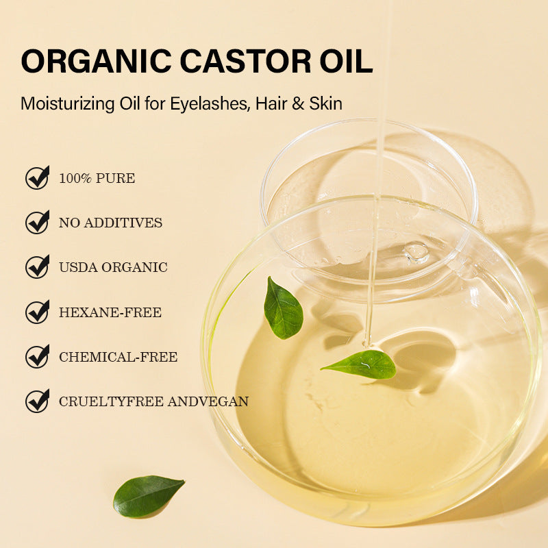 Castor Oil Castor Oil Skin Care Massage Basic Oil Hair Eyebrow Eyelash Care 1d0dd5-b6.myshopify.com