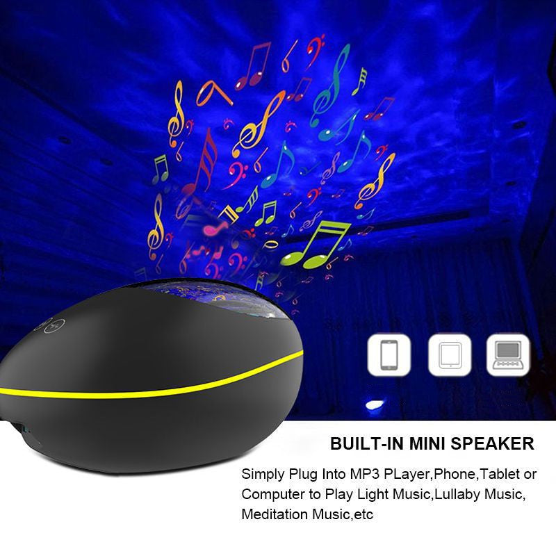 LED Night Light Starry Sky Projector Colorful Star Moon Night Lights - Electronics