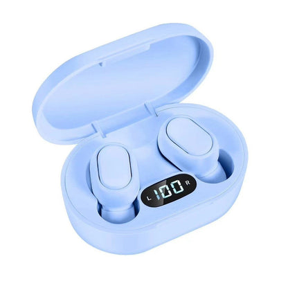 New E7S Wireless Binaural Mini In-ear Sports Bluetooth Headset - E7S Blue English - Electronics