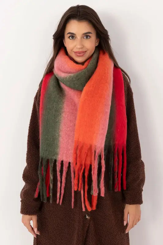 Shawl - red / one-size-fits-all