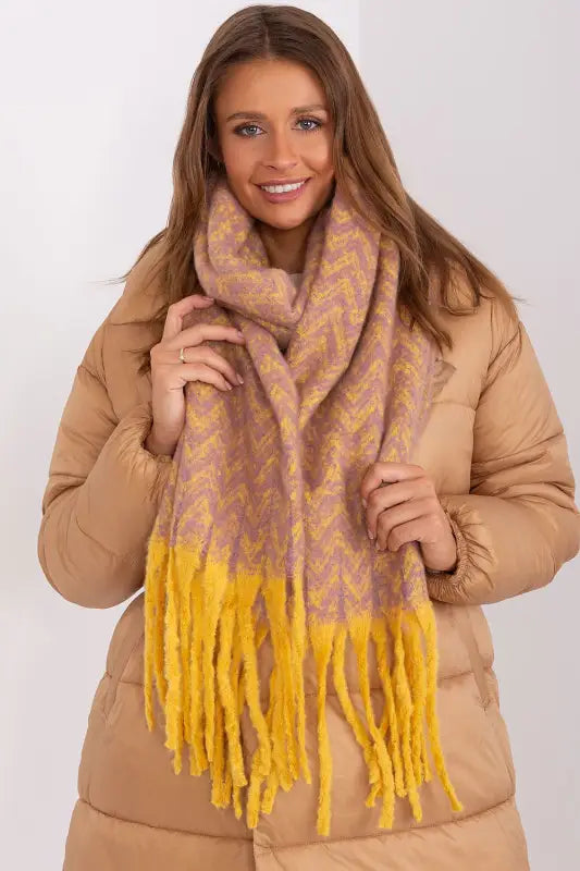 Shawl AT - yellow / one-size-fits-all