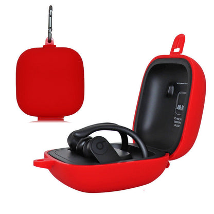 Silicone Headset Protective Sleeve One-piece Flip - Red Hook Bag / Beats Powerbeats Pro - Electronics