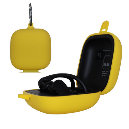 Silicone Headset Protective Sleeve One-piece Flip - Yellow Hook Bags / Beats Powerbeats Pro - Electronics