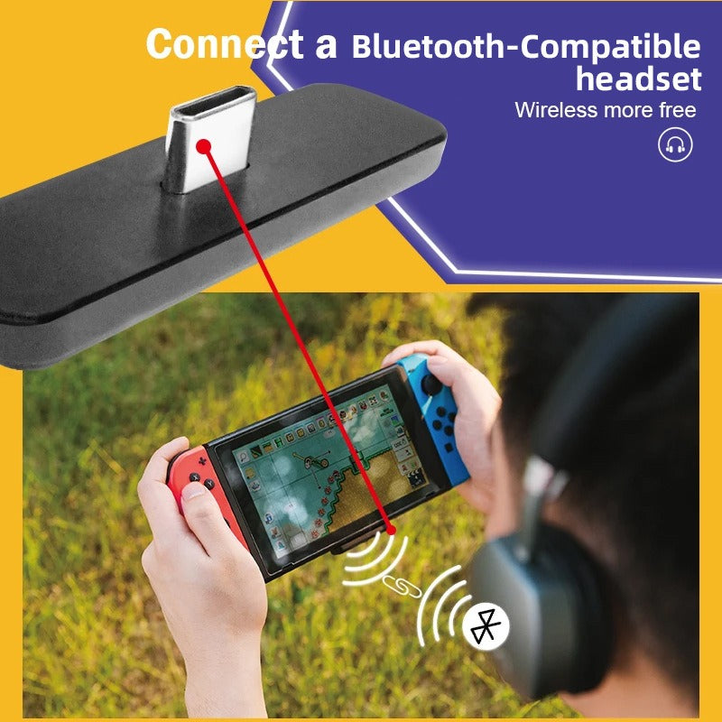 Suitable for switch converter switch Bluetooth adapter audio receiver PS4/PC wireless transmitter