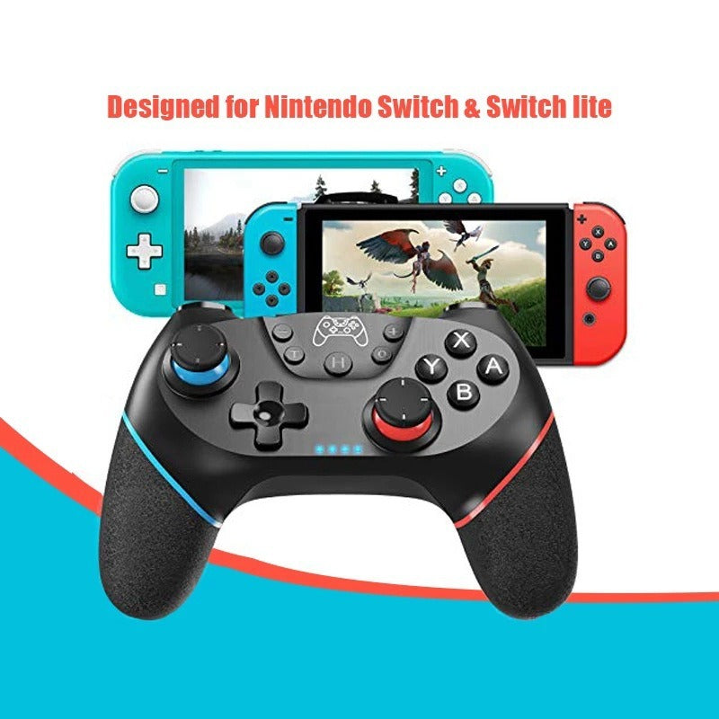 Switch Bluetooth wireless game controller PC controller with screenshot six axis gyroscope accelerator supporting