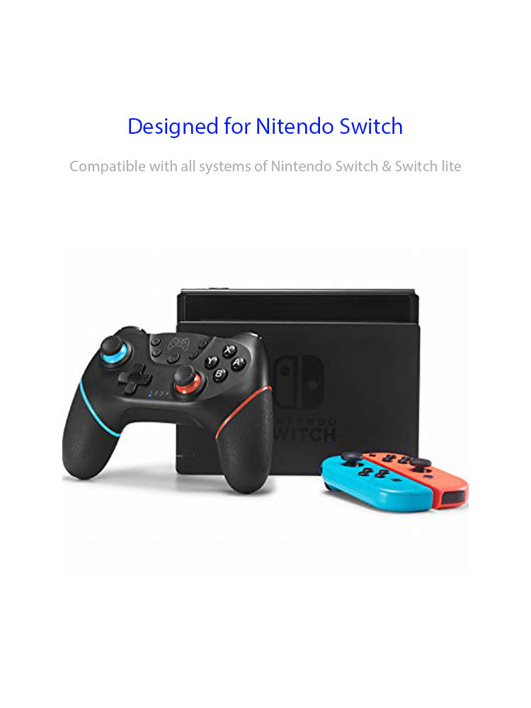 Switch Bluetooth wireless game controller PC controller with screenshot six axis gyroscope accelerator supporting