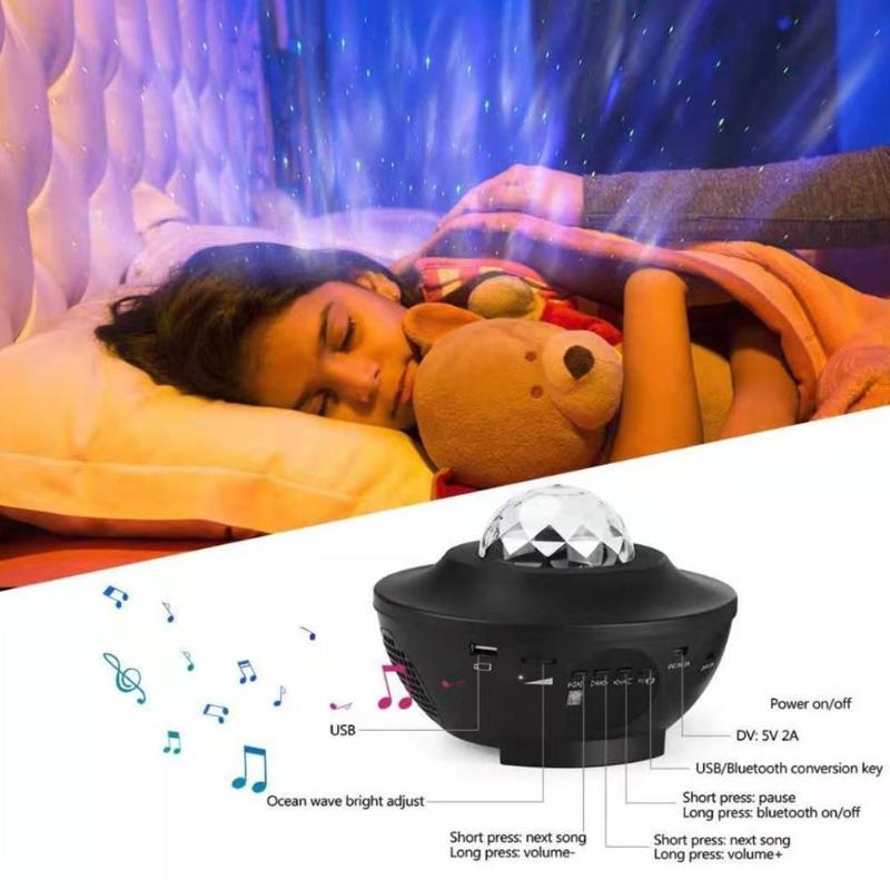 USB Control Music Player LED Night Light - Electronics