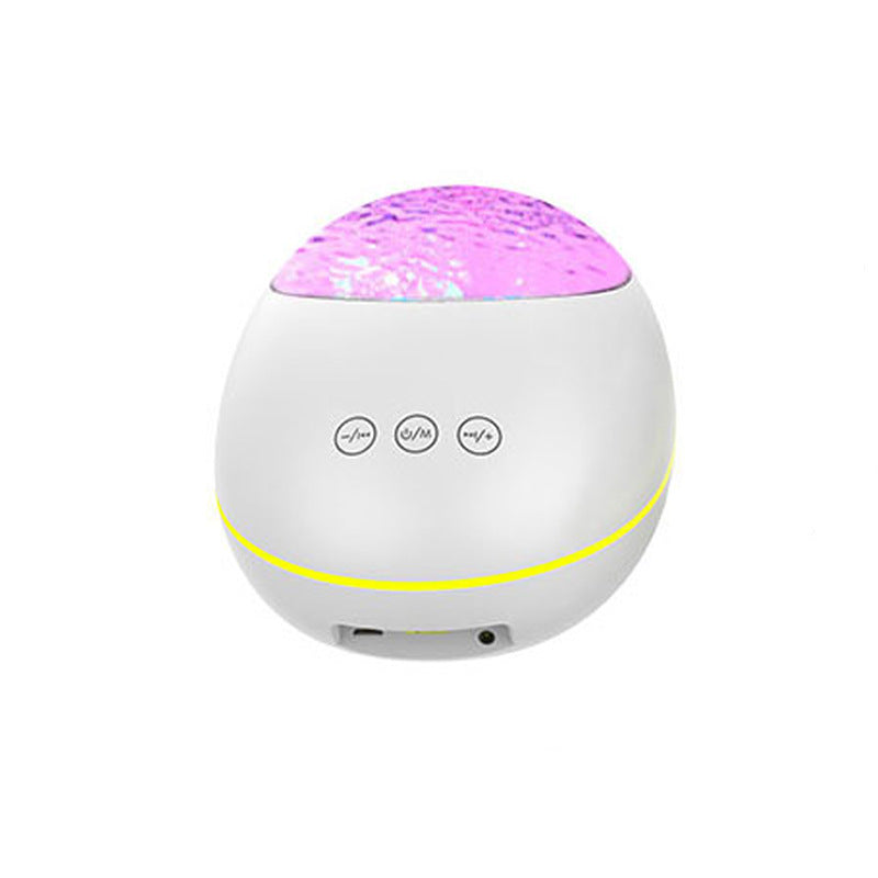 USB Control Music Player LED Night Light - White2 - Electronics