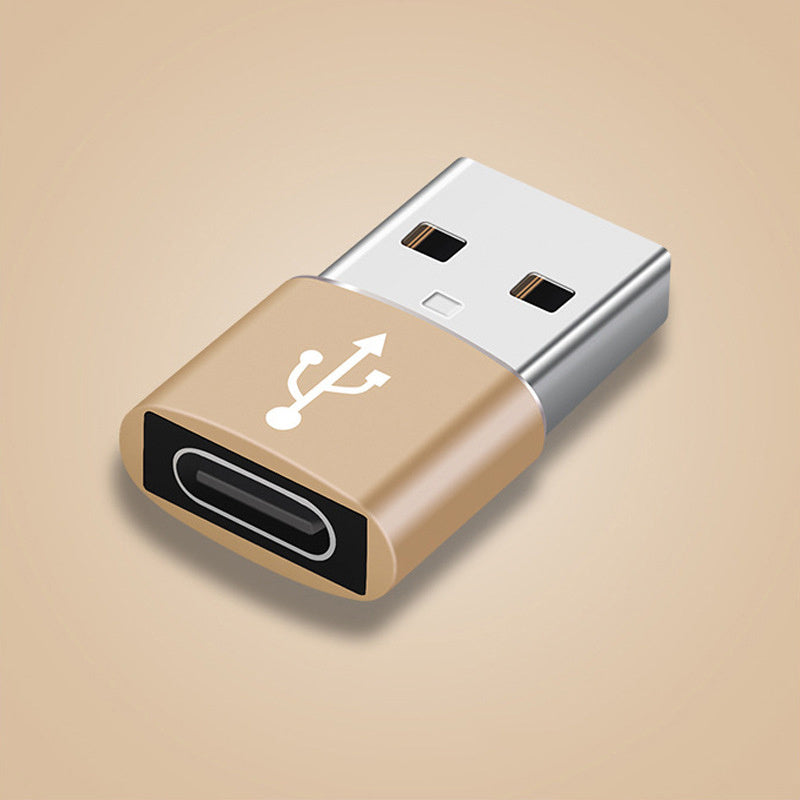 USB male adapter cable - Golden - Electronics