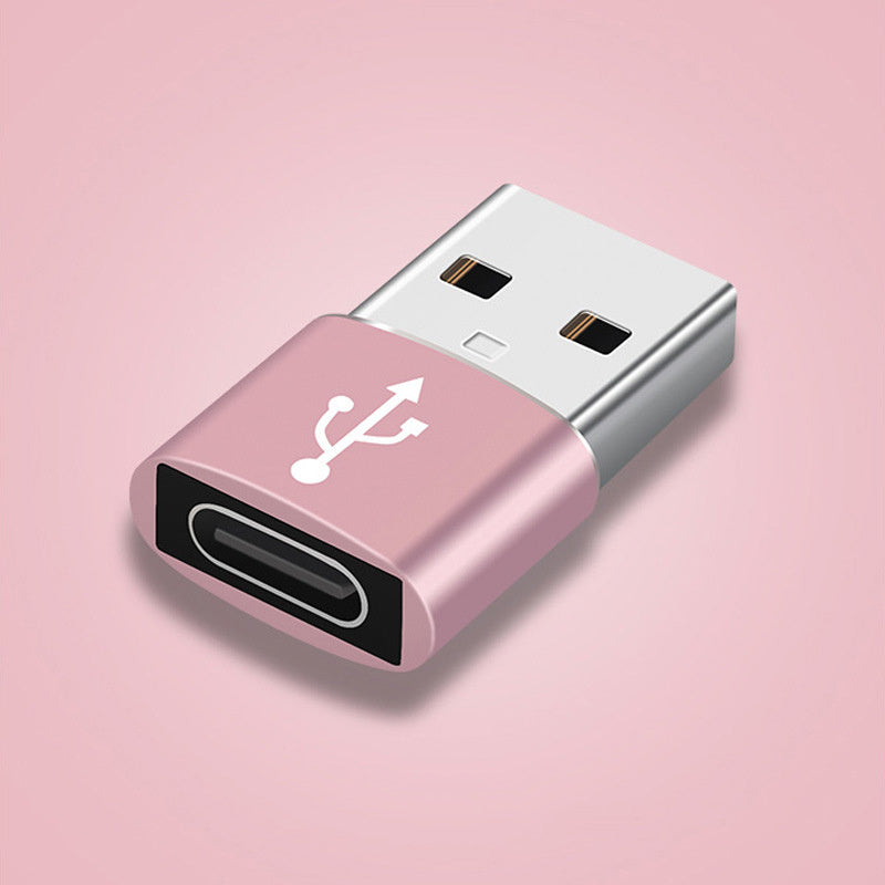 USB male adapter cable - Pink - Electronics