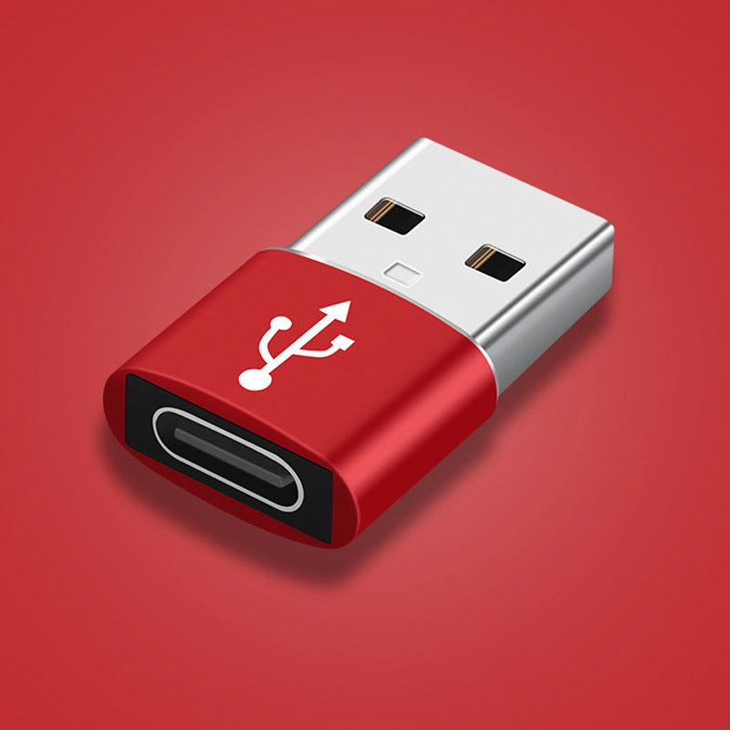 USB male adapter cable - Red - Electronics