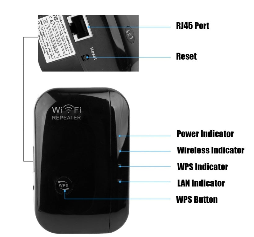 Wifi Repeater Wifi Signal Amplifier - Electronics